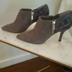 Michael Kors Taupe Booties w/free COACH wallet